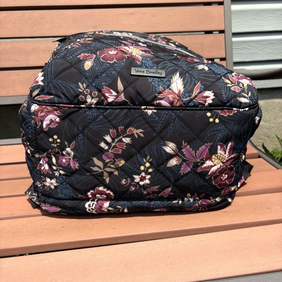 Vera Bradley Garden Dream XL Campus Backpack in Performance Twill - Picture 10 of 12